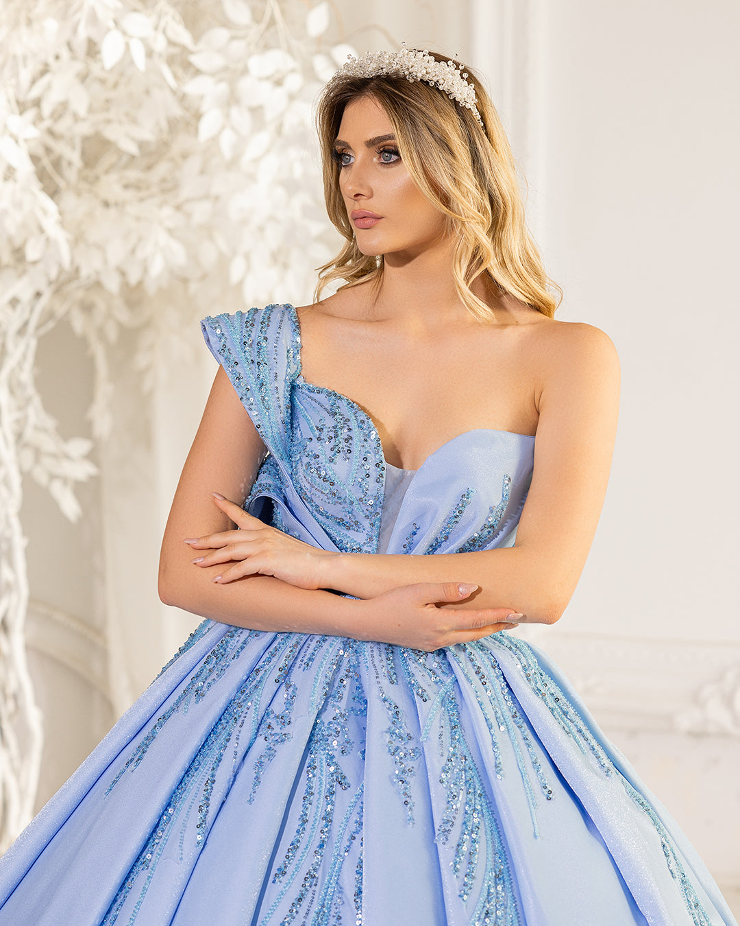 Sky Whisper Gown