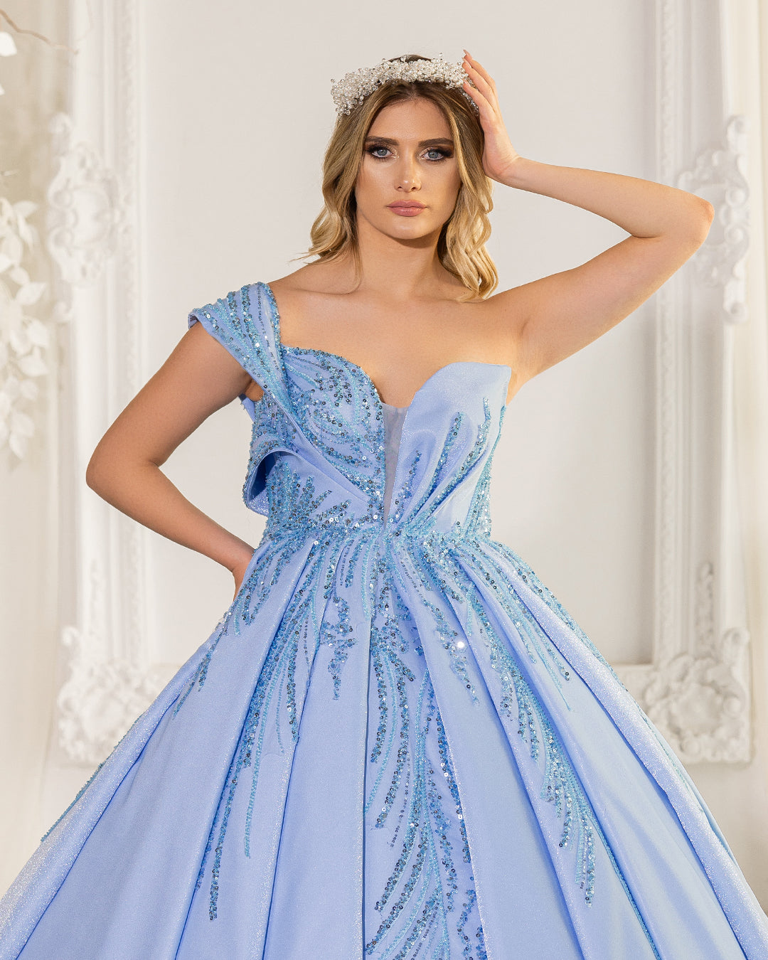 Sky Whisper Gown