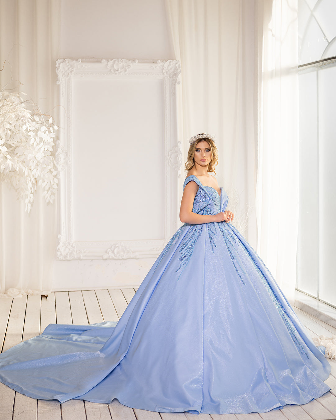Sky Whisper Gown