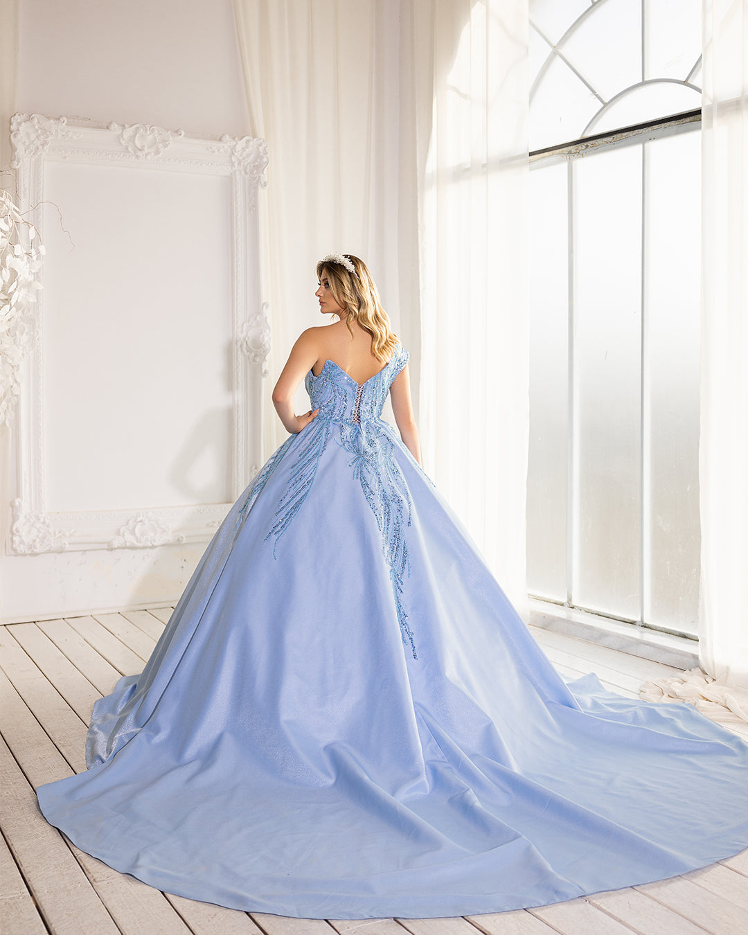 Sky Whisper Gown