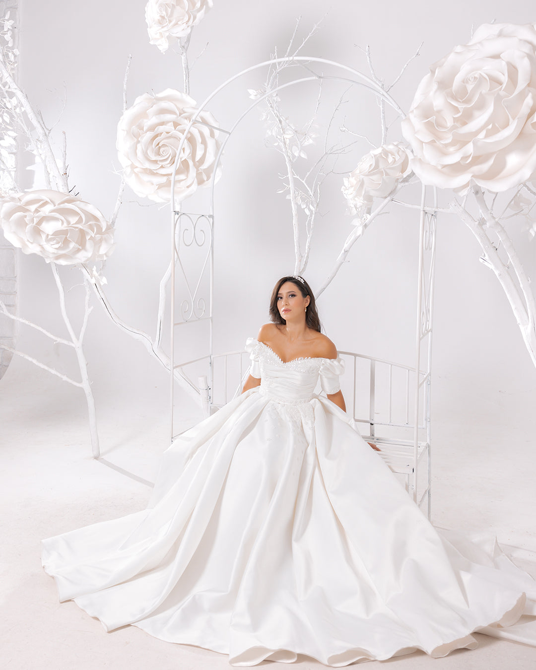 Milky Elegance Gown