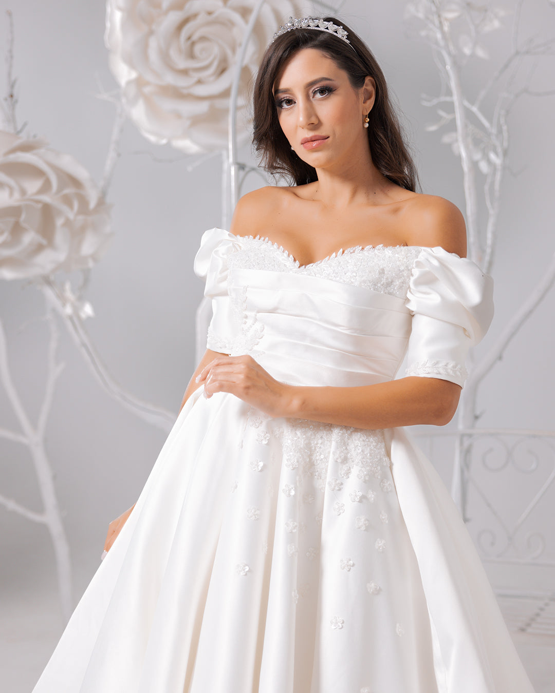 Milky Elegance Gown