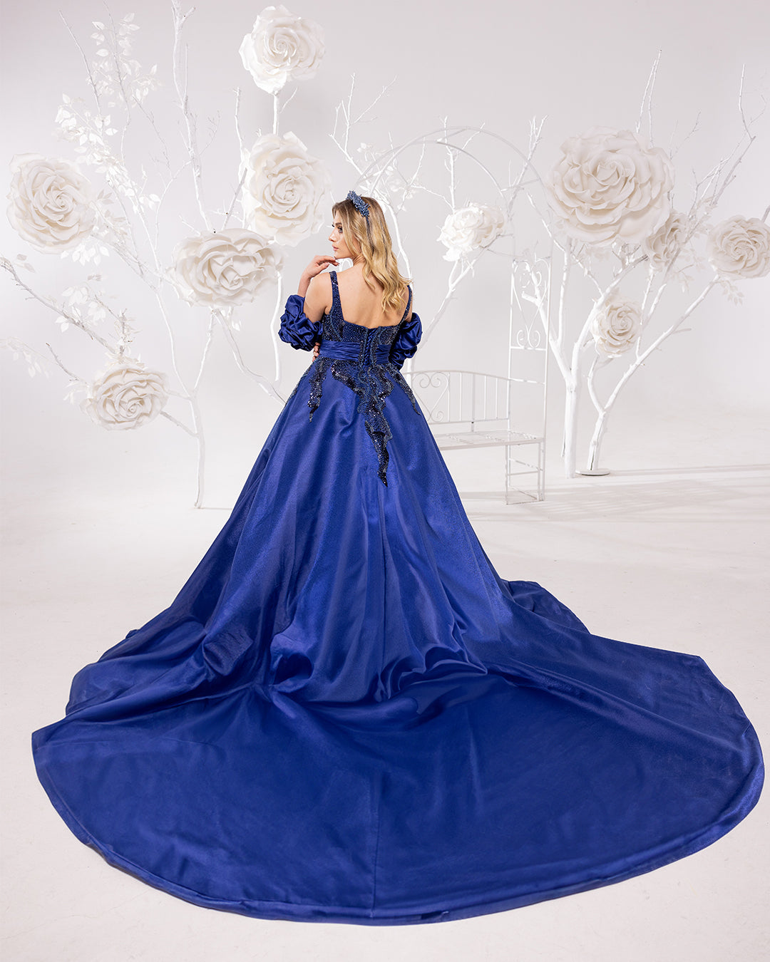 Dark Bloom Gown