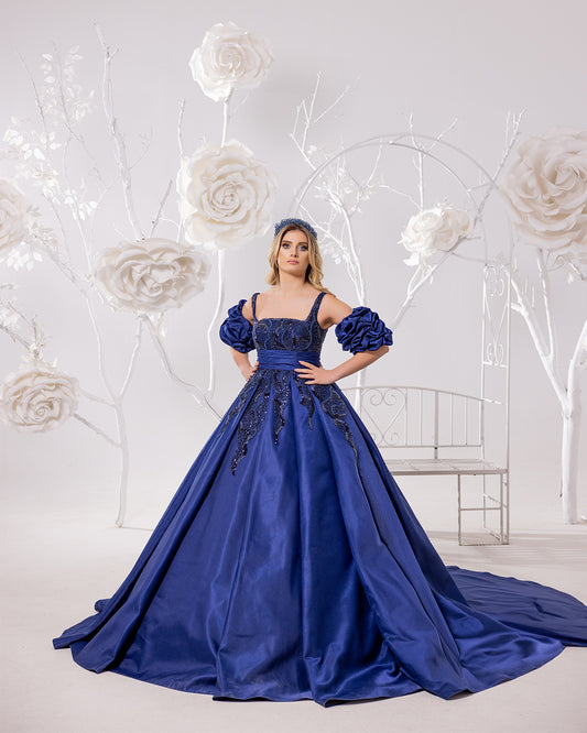 Dark Bloom Gown