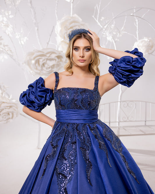 Dark Bloom Gown
