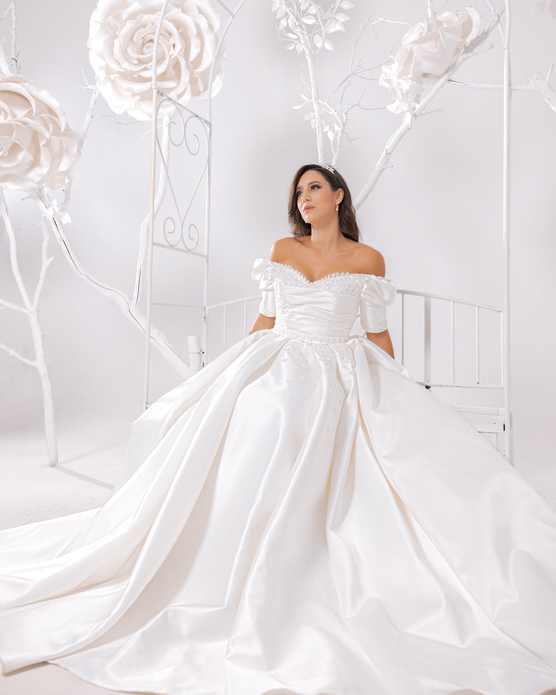 Milky Elegance Gown