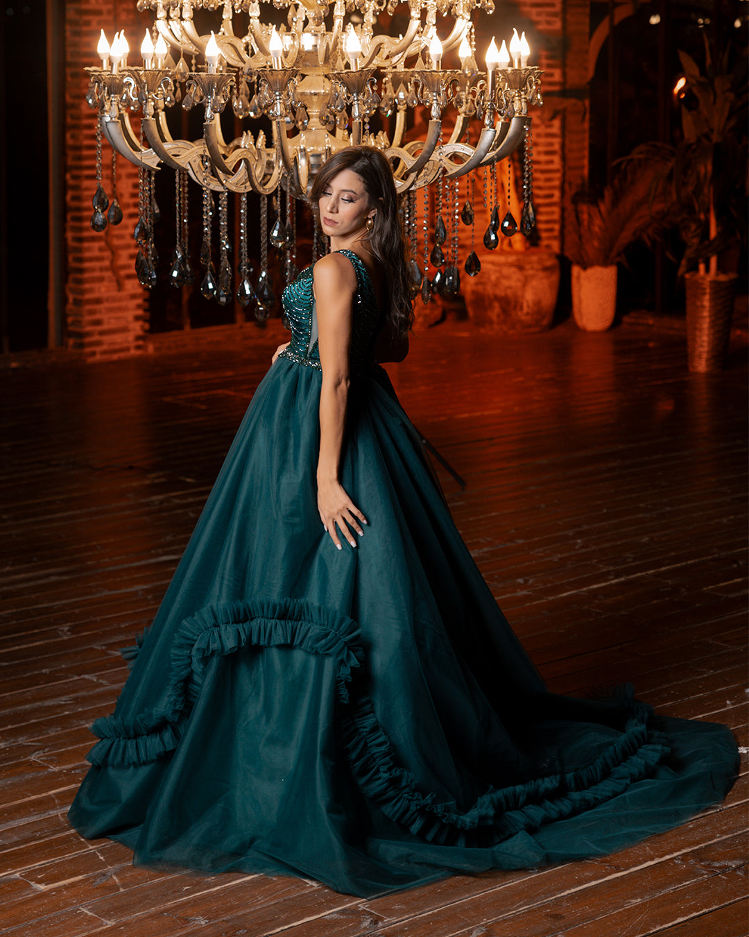 Mystic Velvet Gown