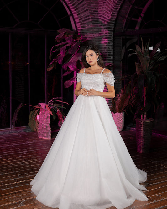 White Whisper Gown
