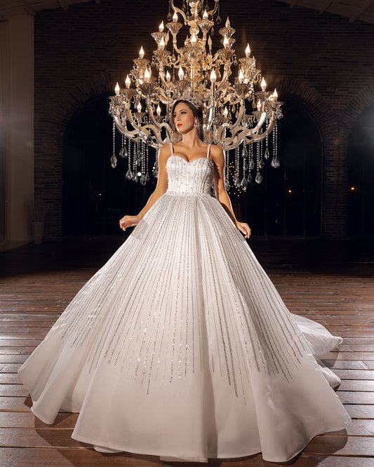 Moon Petal Gown